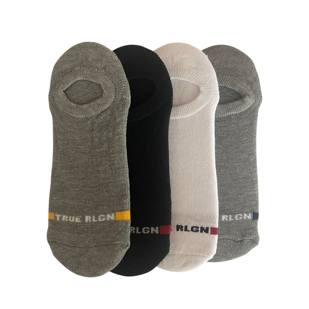 True Religion Set of 4 Men's No Show Socks